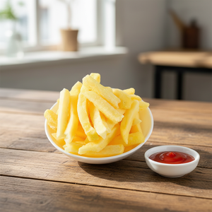 Prix de gros pour les frites françaises, frites de pommes de terre biologiques fraîches, frites françaises saines et délicieuses, emballage personnalisé disponible - Product Image 4