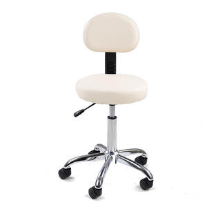 Swivel Barber <b>Chair</b> with Leather Cushion Massage Technician Stool and <b>Beauty</b> Stool Dropshipping Available <b>Salon</b> Furniture - Product Image 2