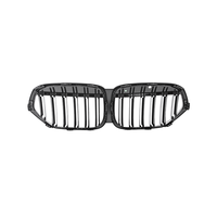 Calandre avant double lamelles noir brillant pour BMW X1 F48 F49 LCI 2019+ en ABS, vente en gros
