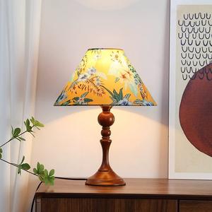 <b>French</b> American Retro <b>Style</b> Solid Wood <b>Table</b> Lamp New High-End Warm Romantic Vintage Decorative <b>Bedside</b> <b>Table</b> Lamp - Product Image 2