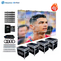Pantalla LED de Alquiler de 500x500 mm, P3.91 P4.81, Resistente al Agua para Exteriores, Pantalla de Video para Escenarios, Conciertos, Eventos, Bodas, Iglesias, Panel HD de 3840 Hz