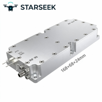 Module amplificateur de puissance GaN à large bande STARSEEK 100W 20-1000MHz Alimentation +28V Gain 50dBm Protection intégrée contre la surchauffe Vis