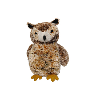 Cartone animato gufo peluche Super morbido asilo nido <span class=keywords><strong>Zoo</strong></span> di peluche confortevole bambola artificiale animali selvatici per bambini regalo giocattolo - Product Image 2