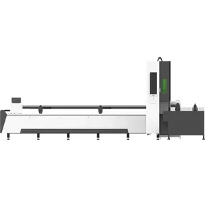 1500W Automatic Feeding System High Precision Laser Tube Pipe Cutting Machine With CE