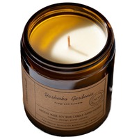 Bougie diffuseur d'arômes moderne en cire de soja, parfum floral, pot en verre, 40-60 heures de combustion, pour la décoration de la maison
