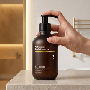 Shampooing équilibrant et purifiant pour cheveux Hilotion Salon Grade Oil Control avec acide hyaluronique, élimine l'excès de sébum pour tous les types de cheveux et de cuir chevelu - Product Image 5