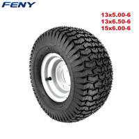 Pneus Tubeless 13x6.50-6, 15x6.00-6, 16x6.50-8 en Promotion pour Tondeuses à Gazon, VTT, Quads, Chariots Électriques et Pneus Agricoles pour Terrains Gazonnés