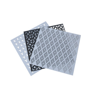 <span class=keywords><strong>Plaque</strong></span> <span class=keywords><strong>de</strong></span> <span class=keywords><strong>treillis</strong></span> métallique perforé décoratif en acier galvanisé à maille unie, <span class=keywords><strong>soudé</strong></span>, à trous ronds, épaisseurs 0,8 mm, 0,9 mm, 1,0 mm - Product Image 2