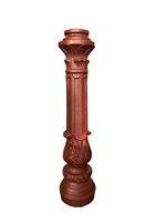 Poteau de sécurité décoratif en fonte Art Déco Hebei SHENGRI pour la protection des allées et des zones piétonnes