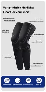 Genouillères fines et respirantes 2026, extensibles, en polyester élastique, pour le cyclisme, la course à pied et les sports de plein air - Product Image 3