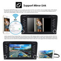 IPoster vendeur chaud 7 pouces écran tactile capacitif 1 + 16g adapté pour Audi A3 S3 RS3 voiture gps navigation avec android autoradio BT