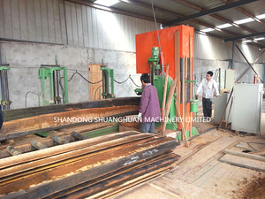 <span class=keywords><strong>Bois</strong></span> Coupe Scie À Ruban Verticale Avec Chariot À Bûches - Product Image 2
