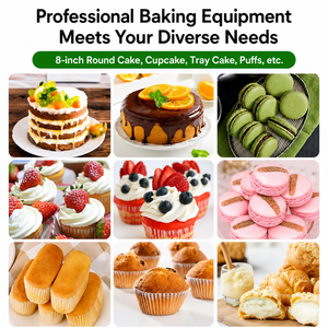 Macchina Commerciale E400 a Doppia Testa per Riempimento Torte, Dosatore Automatico di Cupcake con Servoazionamento, Macchina per Iniezione di <span class=keywords><strong>Pasticceria</strong></span> per Panifici - Product Image 4