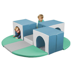 Blocs d'escalade pour enfants, tapis de jeu en mousse souple, formes géométriques, ensemble d'escalade intérieur unisexe - Product Image 4