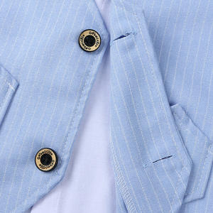 Ropa para Niños Pequeños, Conjuntos de Ropa Oficial para Bebés, Conjuntos de Pantalones a Rayas para Niños con Camisa al por Mayor - Product Image 3