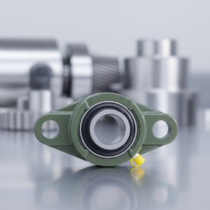 Chrome Steel <b>Mounted</b> Bearing UCFL206 Two Bolt Flange Pillow <b>Block</b> Insert Ball Bearing for Industrial Equipment - Product Image 3