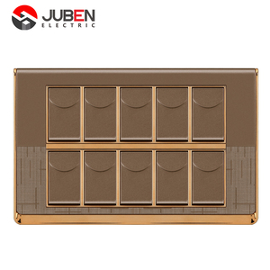 נמוך מחיר נפאל שלושה שיער שתי עמדה רב-פונקציה חמישה פינים שקע חשמל ממשק 86 סוג פנל קיר מתג - Product Image 5