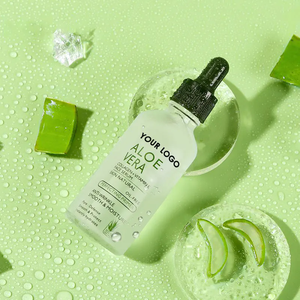 Suero de <span class=keywords><strong>Aloe</strong></span> <span class=keywords><strong>Vera</strong></span> para Piel Sensible e Irritada, Suero Facial Calmante e Hidratante, Antiarrugas, Blanqueador, Reparador, OEM/ODM - Product Image 1