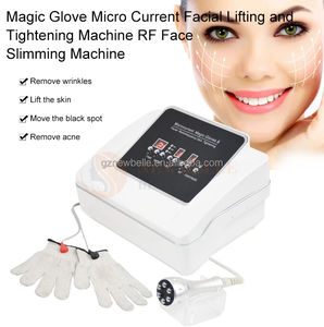 microcorriente dispositivo facial para massageadores de luvas portátil máquina de microper luvas ems - Product Image 2