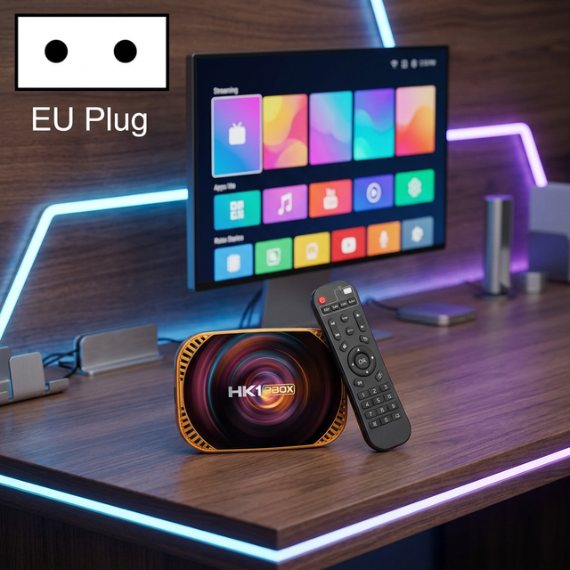 Original Popular MECOOL HK1RBOX X4 4K TV Box Android 11  4GB+64GB TV BOX 3840x2160 Resolution TV BOX