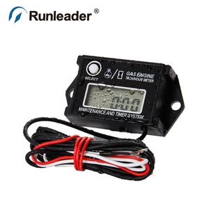 Động Cơ Xăng Kỹ Thuật Số Tiny Tach Hour Meter Tachometer Cho Xe Máy Lawn Mower Động Cơ Xe Trượt Tuyết - Product Image 1