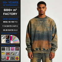 Sweat à capuche unisexe court en coton tricoté 100% de qualité supérieure, 500 g/m², personnalisable, brodé, de luxe, vierge et épais