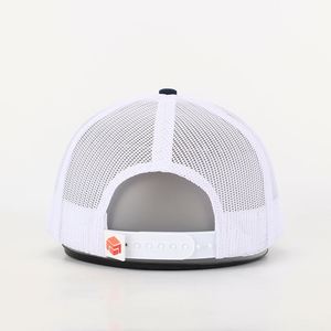 หมวกเบสบอล6แผงปักลายตาข่ายทูโทนหมวกฮิปฮอปแฟชั่นกลางแจ้ง - Product Image 5