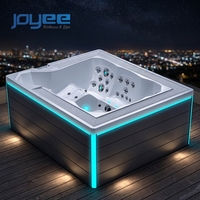 Spa extérieur de haute qualité pour villa, jacuzzi JOYEE en acrylique, spa de massage, bain à remous hydro-relaxant pour 6 personnes