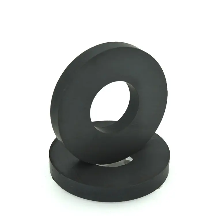 Y10T-Y35 Ferrite Magnet Ring Magnetic Customized Iron Ring Microwave Ferrite Magnet for Common Mode Choke Inductor