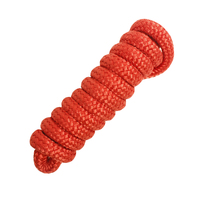 Ligne de quai souple et flexible en nylon noir doublement teint pour bateaux à voile/yachts/kayaks – Ancre marine durable