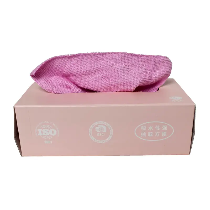 माइक्रोफाइबर वाइप किचन डिश क्लॉथ क्लीनिंग क्लॉथ एक बॉक्स में 20 टुकड़े नॉन-स्टिक वॉशिंग रैग ऑयल क्लीनिंग तौलिया