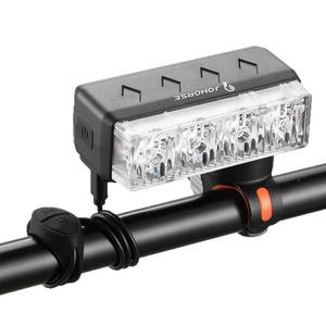 Phare de vélo Johorse à LED rechargeable 400 mAh, étanche IPX4, pour VTT et vélo de route - Product Image 1