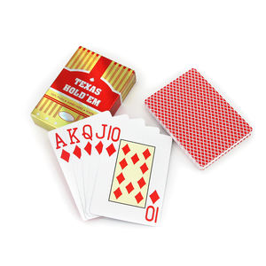 Design de casino fabriqué Texas Holdems <span class=keywords><strong>Poker</strong></span> Cards Edition Cartes à jouer personnalisées imprimées au laser holographiques imprimées sur mesure - Product Image 2