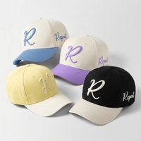 Gorra Deportiva de Algodón con Logotipo Bordado en 3D Personalizado, Estilo Estructurado, para Mujer, Gorra de Béisbol de 5 Paneles, Gorras para Hombre