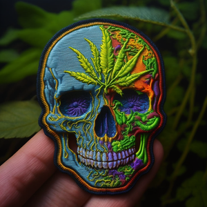 Parches de Atrapasueños con Calaveras Hippies, Personajes de Colores con Plumas y Flecos - Product Image 5