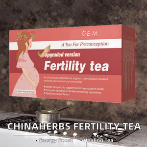 女性のための有機天然子宮デトックス不妊ティービーガンハーバルサプリメント妊娠中の女性のための神聖なハーブ - Product Image 2