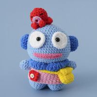 Lindo Amigurumi de Ganchillo en Forma de Hoja de Sanli, Hecho a Mano, Ecológico, de Lana, para Niños de Jardín de Infancia, Tendencia en Artesanía