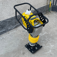 Pilonneuse électrique industrielle 220V robuste pour le compactage des sols d'entrepôt