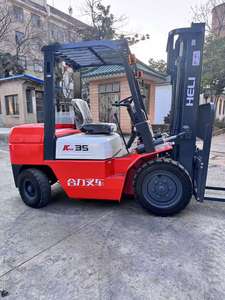 Hélicoptère de chariot élévateur tout-terrain tout-terrain quatre roues motrices moteur diesel lisse de seconde main fonctionnement pour sable montagneux - Product Image 5