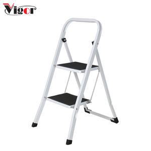 Escada de ferro 2 andares barato preço, escada dobrável portátil - Product Image 1
