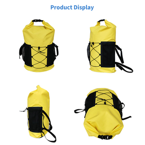 กระเป๋าเรือคายัคแบบม้วนกันน้ำได้สำหรับเก็บปลาพีวีซีแบบพกพา15L-80L น้ำหนักเบาพกพาได้สำหรับทัวร์กลางแจ้ง - Product Image 2