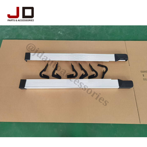 Marchepieds latéraux de sport en alliage d'aluminium JD AUTO pour Land Cruiser série 70 LC76/LC79/FJ79 fixation à vis - Product Image 2