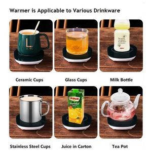 Promotional Back School Drinkware Gift <b>Set</b> Smart Ceramic Bone China <b>Coffee</b> <b>Mug</b> Heating Pad Temperature Control Custom Logo - Product Image 5