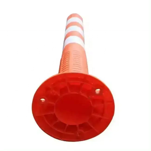 Bollard di Segnalazione Riflettente in PU Impermeabile IP68, Senza Necessità di Elettricità, per Sicurezza Stradale e Costruzioni - Product Image 6