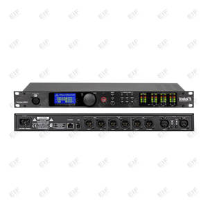 Processeur audio professionnel PA2 avec alimentation CA 110-240V, compatibilité universelle des prises, capacité de charge de 100 lb - Product Image 1