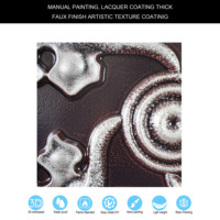 Panneaux muraux 3D en PVC imitation étain pour plafond carré, imperméables, décoratifs, suspendus, pour usage hôtelier PL64, argent traditionnel PAINTSDECOR