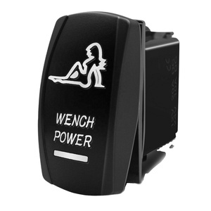 <span class=keywords><strong>4</strong></span>-Pins Grote Voet Tuimelschakelaar Aan-Uit Led Licht 20a 12V Rode Mariene Drukknopschakelaar - Product Image 1