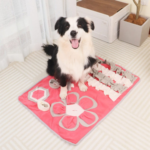 Tapis de reniflement pour <span class=keywords><strong>chien</strong></span> OEM de haute qualité, écologique, lavable, durable, pour l'entraînement olfactif, motif dessin animé mignon, tapis d'alimentation - Product Image 6