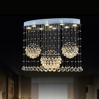 Lustre en cristal au design moderne, produit de luxe, éclairage d'intérieur, luminaire décoratif de plafond, livraison gratuite, 220v, ac 110