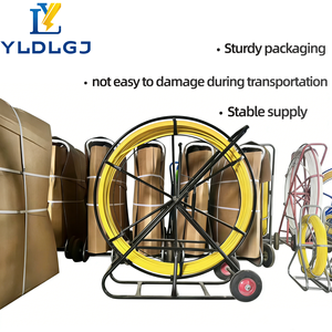 YILI OEM y CE, Tiracables <span class=keywords><strong>de</strong></span> Fibra <span class=keywords><strong>de</strong></span> Vidrio <span class=keywords><strong>de</strong></span> Alta Resistencia <span class=keywords><strong>de</strong></span> 8mm*150m, <span class=keywords><strong>Cinta</strong></span> Flexible para Pasar Cables en Ductos, Herramienta Duradera para Instalar Cables Eléctricos - Product Image 5